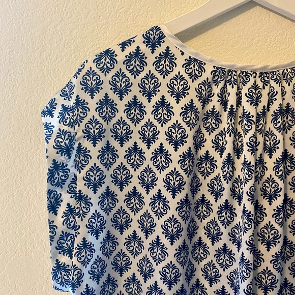 DANIEL RAINN Printed T-shirt Blouse Moroccan Print - Picture 8 of 14